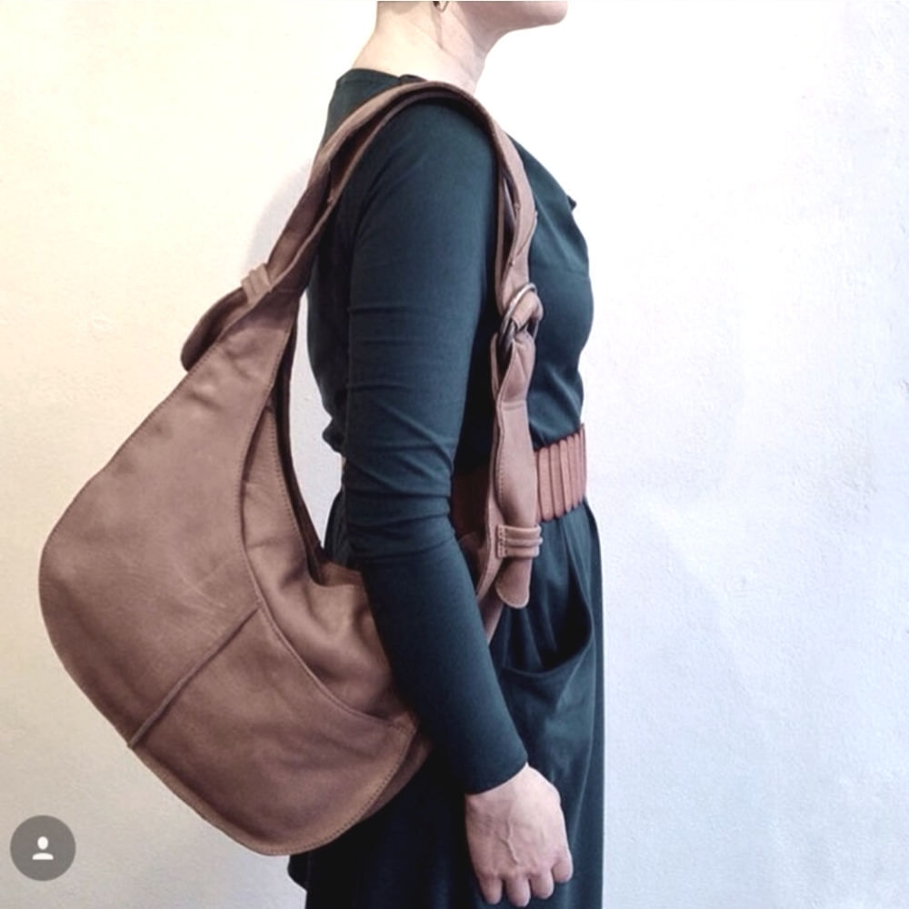 Free People Cut 'N Paste Talia Hobo